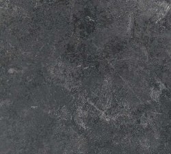Dark lava stone effect post formed worktop surface